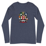 Boston Sports Fan Crest - Unisex Long Sleeve Tee