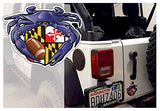 Fan photo of Raven Crab Football Maryland Crest Sticker