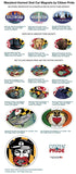 Maryland Lab Oval Magnet collection, 6x4