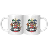 Boston Fan Crest, 11oz Accent Mug