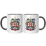 Boston Fan Crest, 11oz Accent Mug