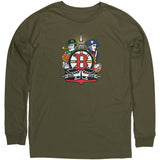 Boston Sports Fan Crest - Unisex Long Sleeve Shirt