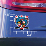 Washington Hockey Crab Maryland Crest Sizing Chart