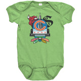 Chicago Fan Crest II - Baby Onesie