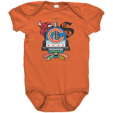 Chicago Fan Crest II - Baby Onesie