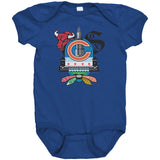 Chicago Fan Crest II - Baby Onesie