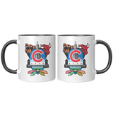 Chicago Sports Fan Crest, 11oz Accent Mug