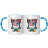 Chicago Sports Fan Crest, 11oz Accent Mug