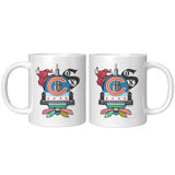 Chicago Sports Fan Crest II, 11oz Accent Mug