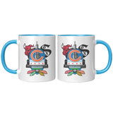 Chicago Sports Fan Crest II, 11oz Accent Mug