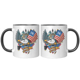 Philadelphia Fan Crest, 11oz Accent Mug