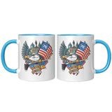 Philadelphia Fan Crest, 11oz Accent Mug