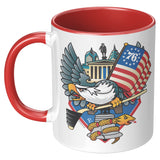 Philadelphia Fan Crest, 11oz Accent Mug