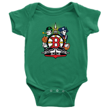 Boston Sports Fan Crest - Baby Onesie