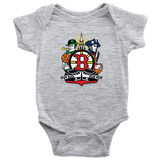 Boston Sports Fan Crest - Baby Onesie