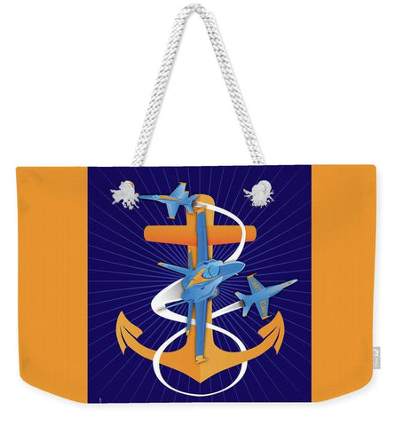 Anchors Aweigh Fouled Anchor - Weekender Tote Bag