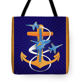 Anchors Aweigh Fouled Anchor - Tote Bag