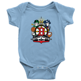 Boston Sports Fan Crest - Baby Onesie