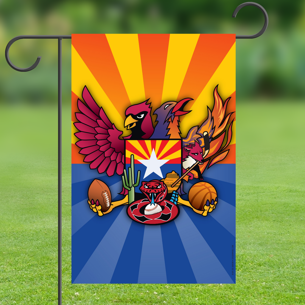 Maryland Oriole Garden Flag by Joe Barsin, 12x18