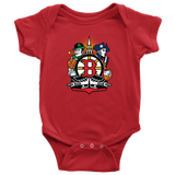 Boston Sports Fan Crest - Baby Onesie