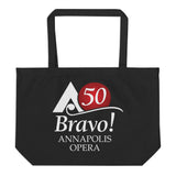 Annapolis Opera: 50 Bravo!, Large organic tote bag