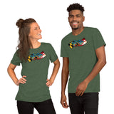 Blue Crab Maryland Banner, Short-Sleeve Unisex T-Shirt