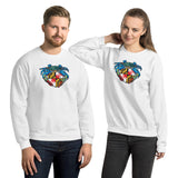 Blue Crab Maryland Crest, Unisex Sweatshirt