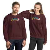 Blue Crab Maryland Banner, Unisex Sweatshirt