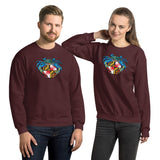 Blue Crab Maryland Crest, Unisex Sweatshirt