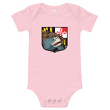 MaryLand Terrapin Crest, Baby Onesie