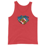 Blue Crab Maryland Crest, Unisex Tank Top