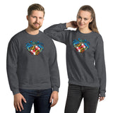 Blue Crab Maryland Crest, Unisex Sweatshirt