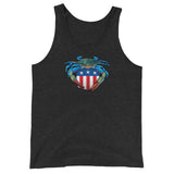 Blue Crab USA Crest, Unisex Tank Top