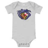 Raven Crab Football Maryland Crest, Baby Onesie
