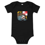 MaryLand Terrapin Crest, Baby Onesie