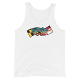 Blue Crab Maryland Banner, Unisex Tank Top