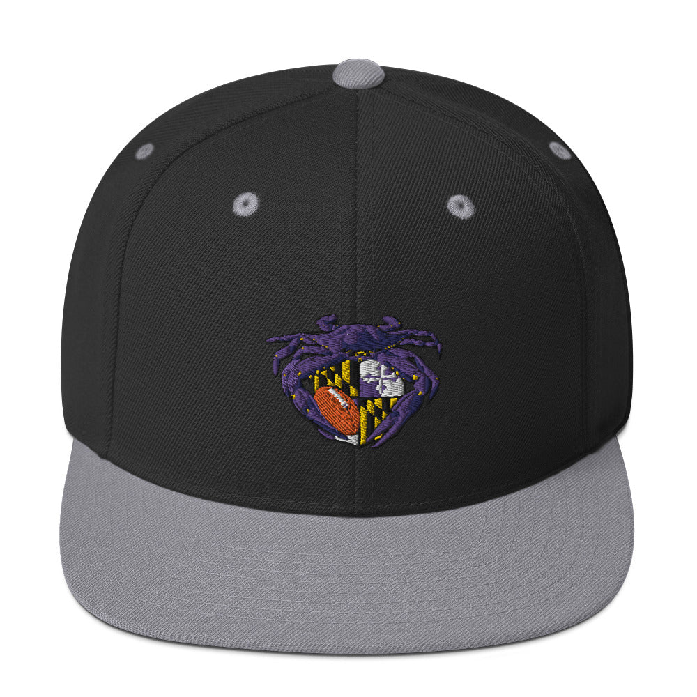 Baltimore Ravens PANEL MARYLAND FLAG BUCKET Hat by New Era