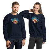 Blue Crab Maryland Crest, Unisex Sweatshirt