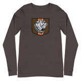 Cleveland Browns Dawg Crest, Unisex Long Sleeve Tee