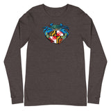 Blue Crab Maryland Crest, Unisex Long Sleeve Tee