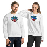 Blue Crab USA Crest, Unisex Sweatshirt