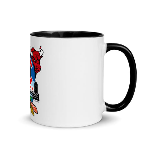 Chicago Sports Fan Crest - Mug with Color Inside