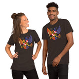 Birdland Baltimore Raven & Oriole Maryland Crest - Short-Sleeve Unisex T-Shirt