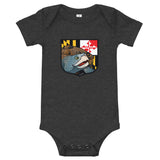 MaryLand Terrapin Crest, Baby Onesie