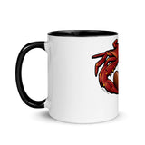 Washington Red Crab Football - Mug with Color Inside