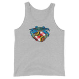 Blue Crab Maryland Crest, Unisex Tank Top