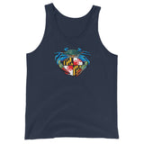 Blue Crab Maryland Crest, Unisex Tank Top