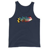 Blue Crab Maryland Banner, Unisex Tank Top