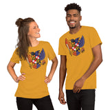 Birdland Baltimore Raven & Oriole Maryland Crest - Short-Sleeve Unisex T-Shirt