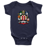 Boston Sports Fan Crest - Baby Onesie